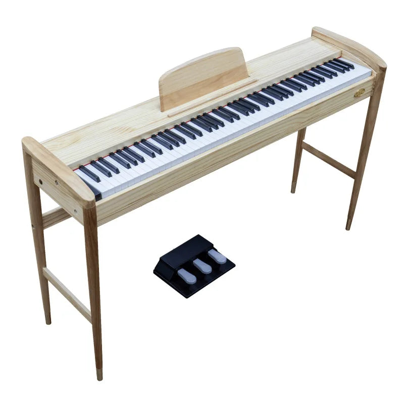 Digital electric piano 88 key hammer beginner professional grade test solid wood portable
