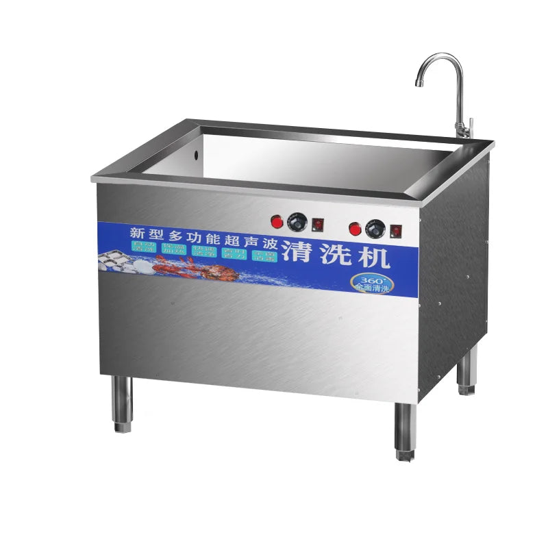 Dishwasher, fully automatic catering, small hotel cafeteria, stainless steel bowl brush machine for restaurants