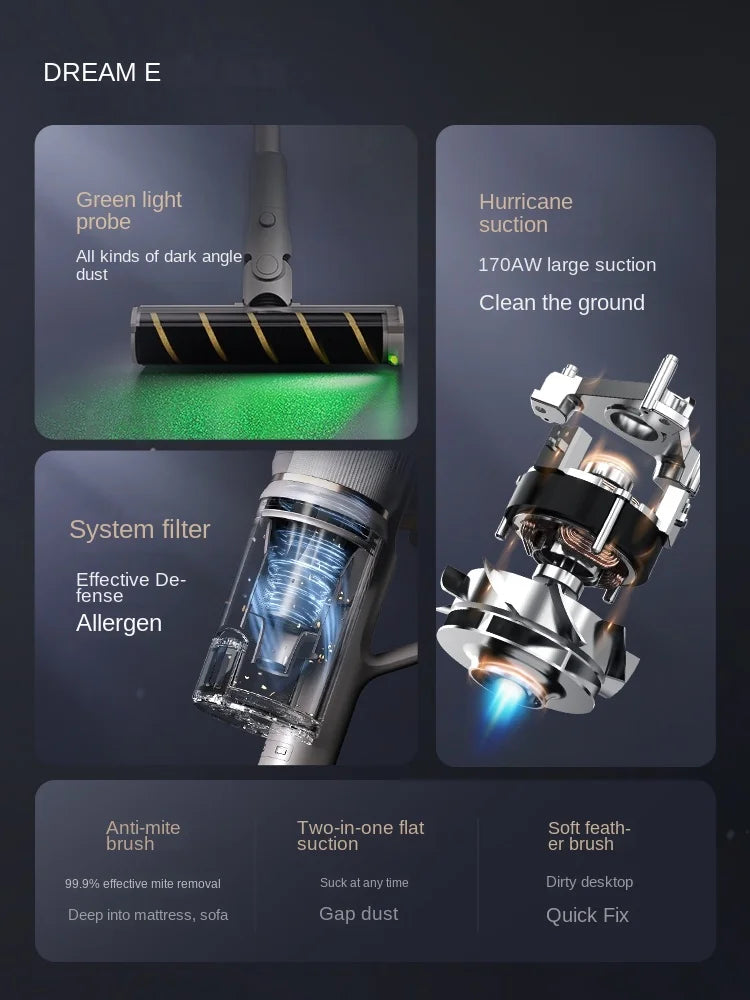 Dreame intelligent base Station precipitation Station green light show dust Z10 Station home appliances wireless vacuum cleaner