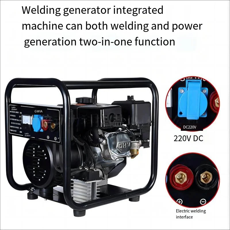 Dual Use Gasoline Generator With Electric Welding Integrated DC220V Outdoor Portable Welding Machine Welding Equipment 441