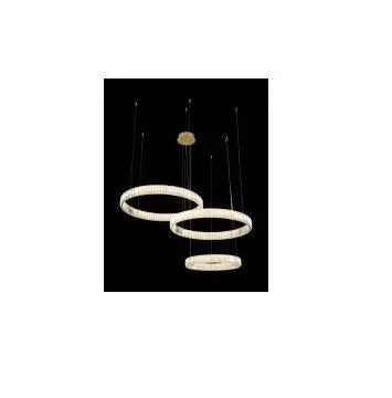 Duplex building chandelier crystal lamp luxury villa living room empty loft chandelier building middle building revolving stair