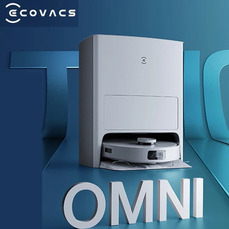 ECOVACS DEEBOT T10 OMNI /Turbo Sweeping Robot Intelligent Household Clean Automatic Mop Self Wash and Hot Air Dry Up OZMO 2.0