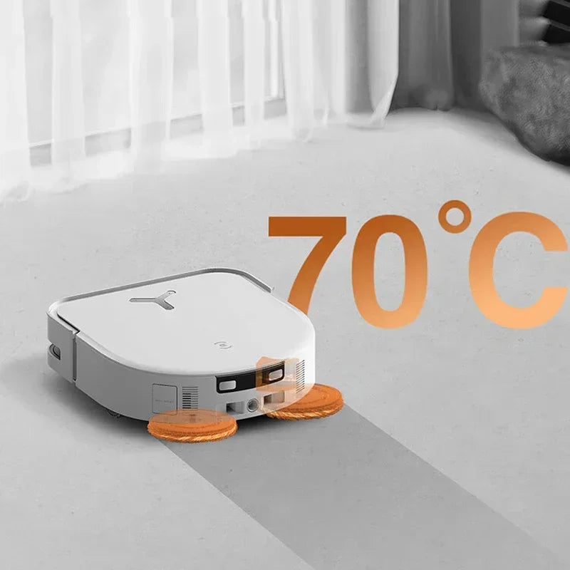 ECOVACS X5 PRO ULTRA Robot Vacuum Cleaner Self Cleaning Dust Collection Smart Home Robot Dirt Disposal Machine Plumbing clean