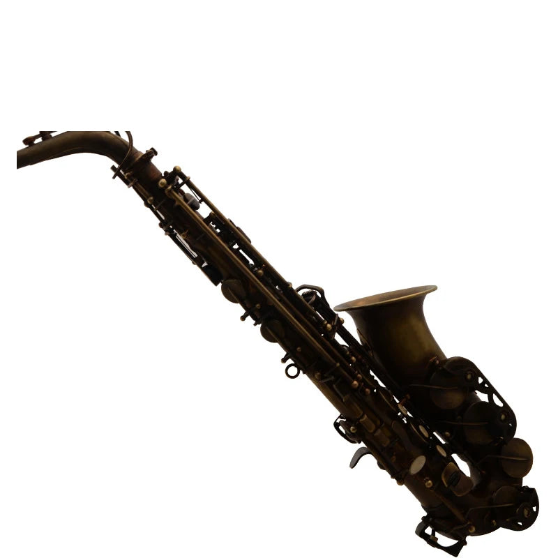 Eb Antique Brass Alto Saxophone Professional Saxophone SAX