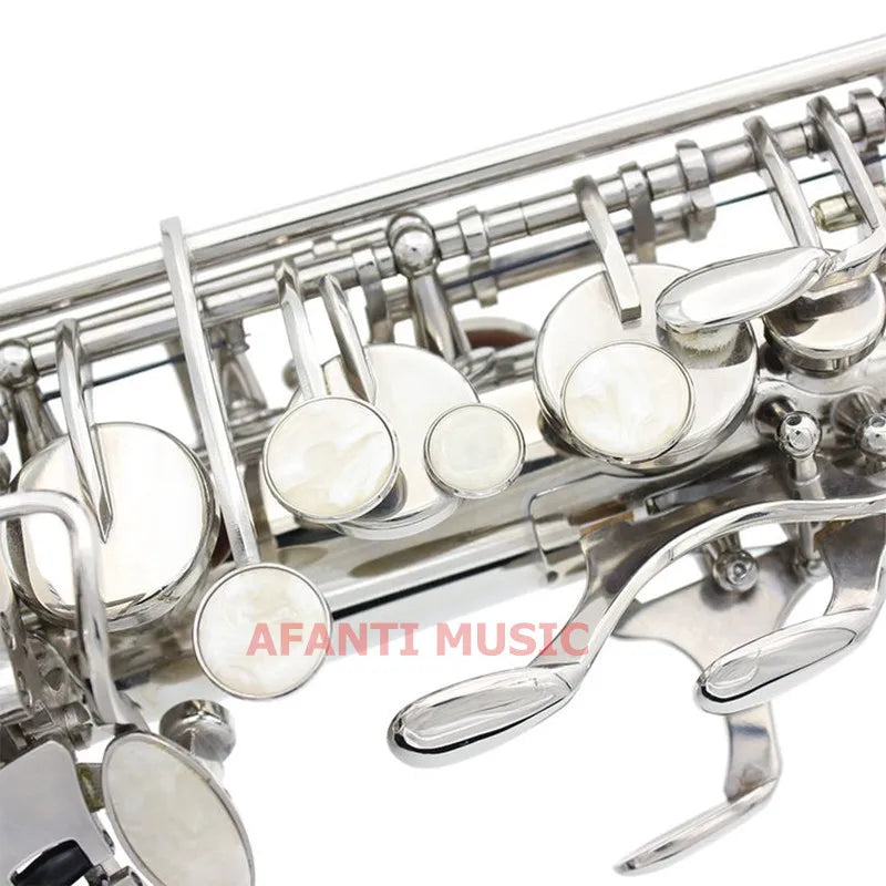 Eb tone / Brass body / Nickel Plated Alto Saxophone (ASE-813) / Eb