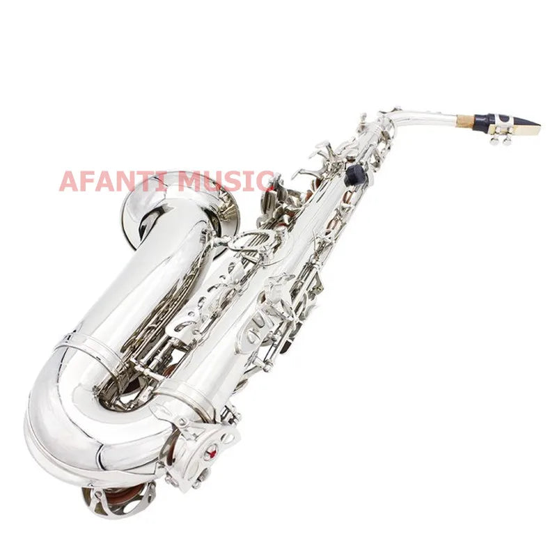 Eb tone / Brass body / Nickel Plated Alto Saxophone (ASE-813) / Eb