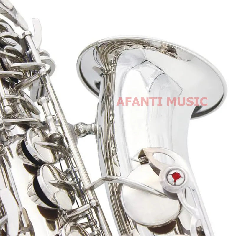 Eb tone / Brass body / Nickel Plated Alto Saxophone (ASE-813) / Eb