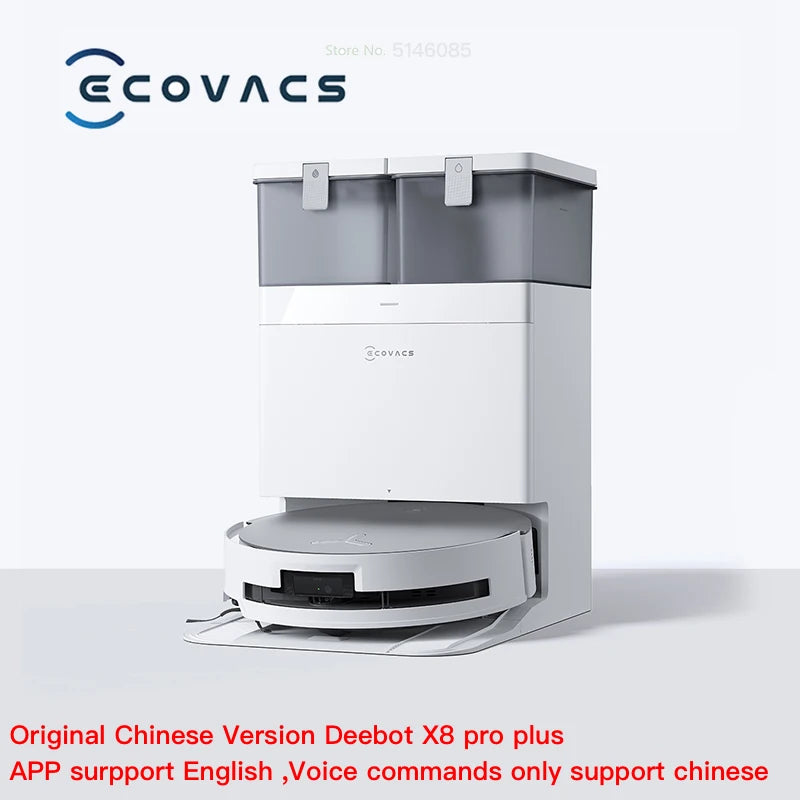 Ecovacs Deebot X8 PRO PLUS Vacuum Cleaner Robot