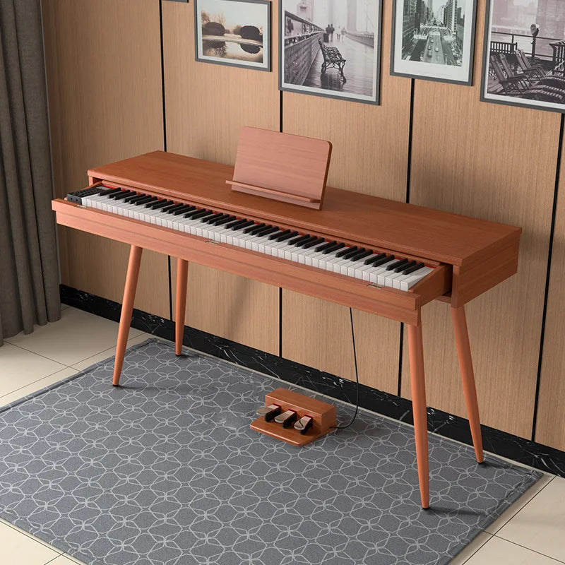 Electric piano 88-key hammer home adult entrance examination beginner solid wood dressing drawer desk electronic piano