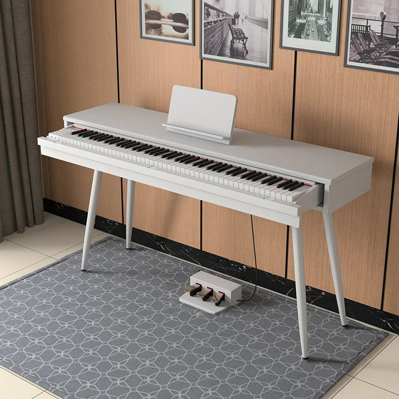 Electric piano 88-key hammer home adult entrance examination beginner solid wood dressing drawer desk electronic piano