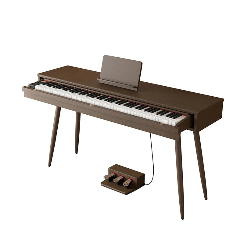 Electric piano 88-key hammer home adult entrance examination beginner solid wood dressing drawer desk electronic piano