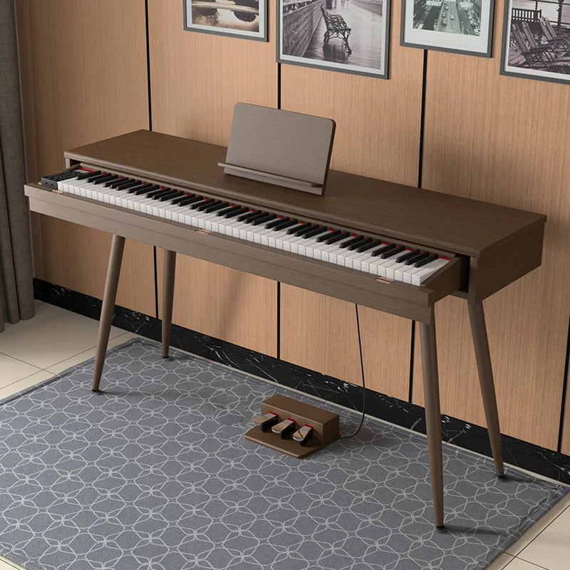 Electric piano 88-key hammer home adult entrance examination beginner solid wood dressing drawer desk electronic piano