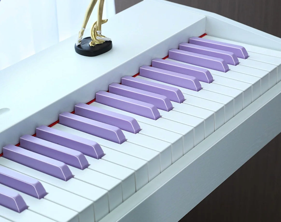 Electric piano Dynamic keyboard 88 key Three pedals purple keys keyboard instrument