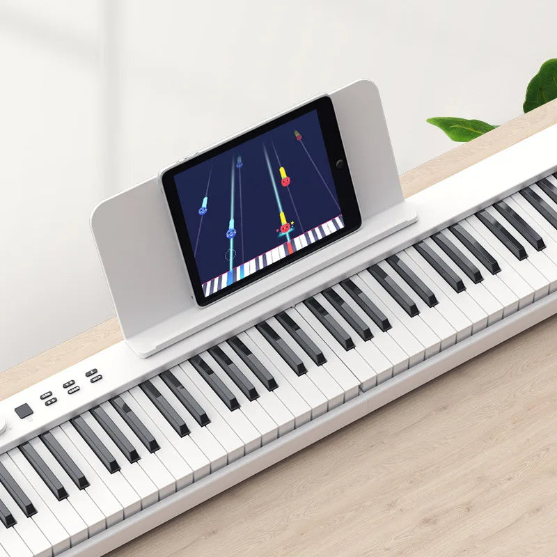 Electronic Organ 88 Keys Folding Beginner Electronic Piano Adult Portable Electric Piano