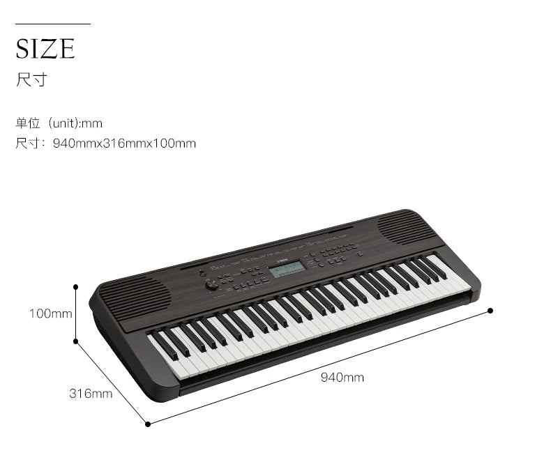 Electronic organ piano PSR-E360 Portable 61-key keyboard beginner