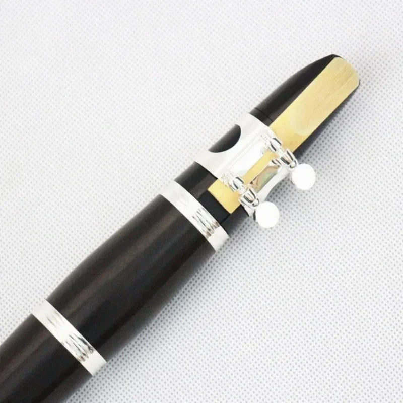 End Albert System Clarinet Made of Ebony Klarinette Holz Silver Plated G Clarinet