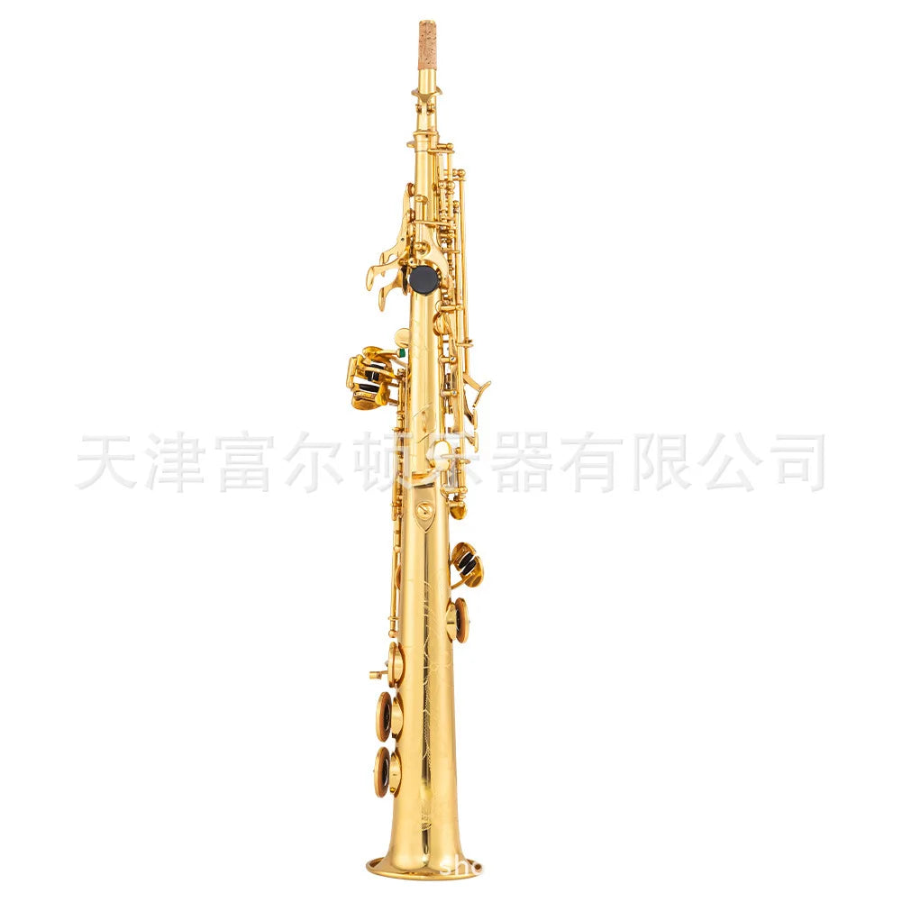 Eswell, B flat treble saxophone split pipe/wind instrument, full set of accessories