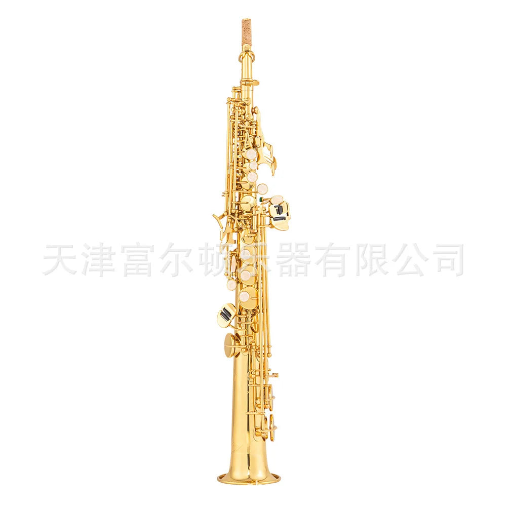Eswell, B flat treble saxophone split pipe/wind instrument, full set of accessories