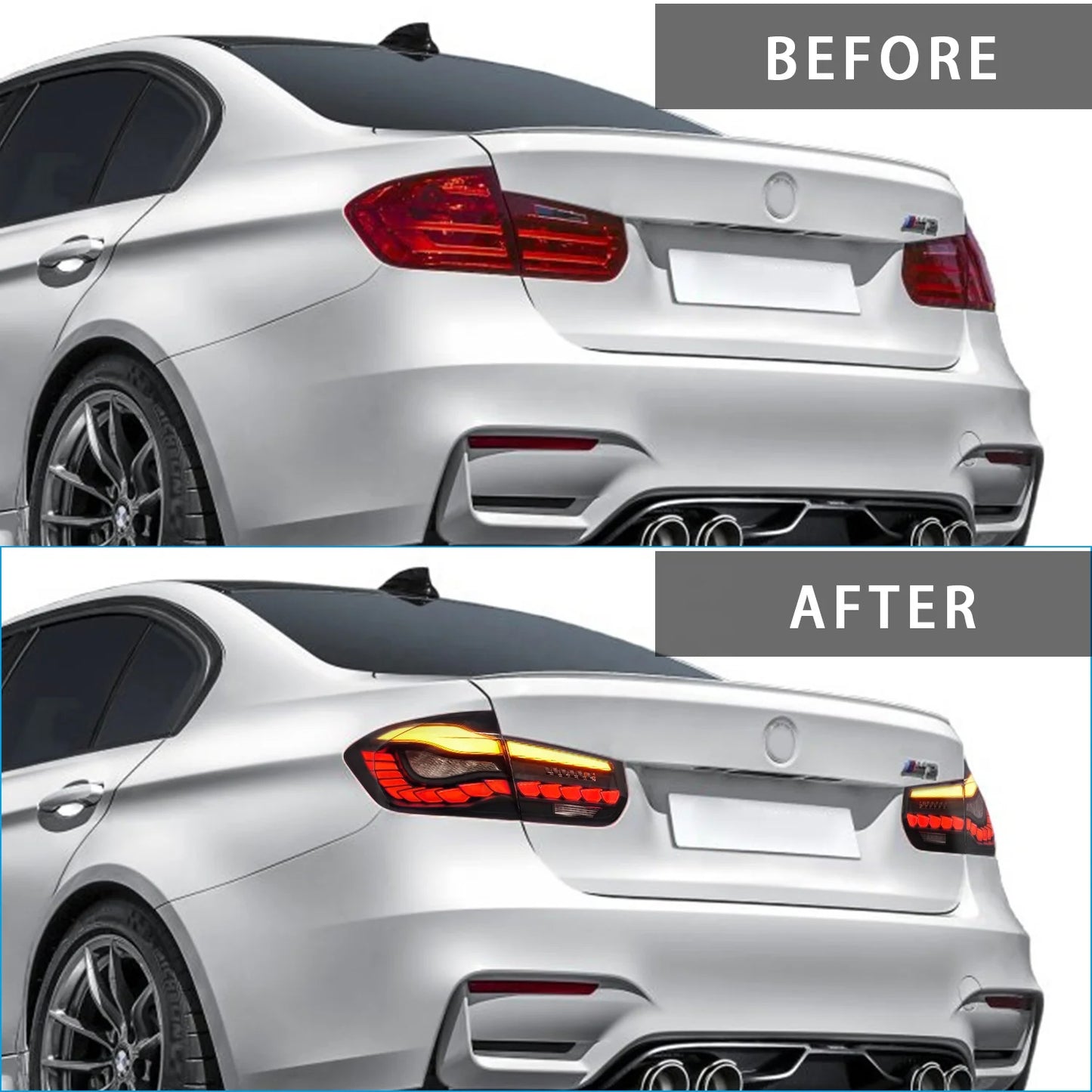 Factory Sequential Indicator Tail Lamp F35 F80 Rear lichter stecker und spielen Full LED 2012-2018 Tail lichter For F30