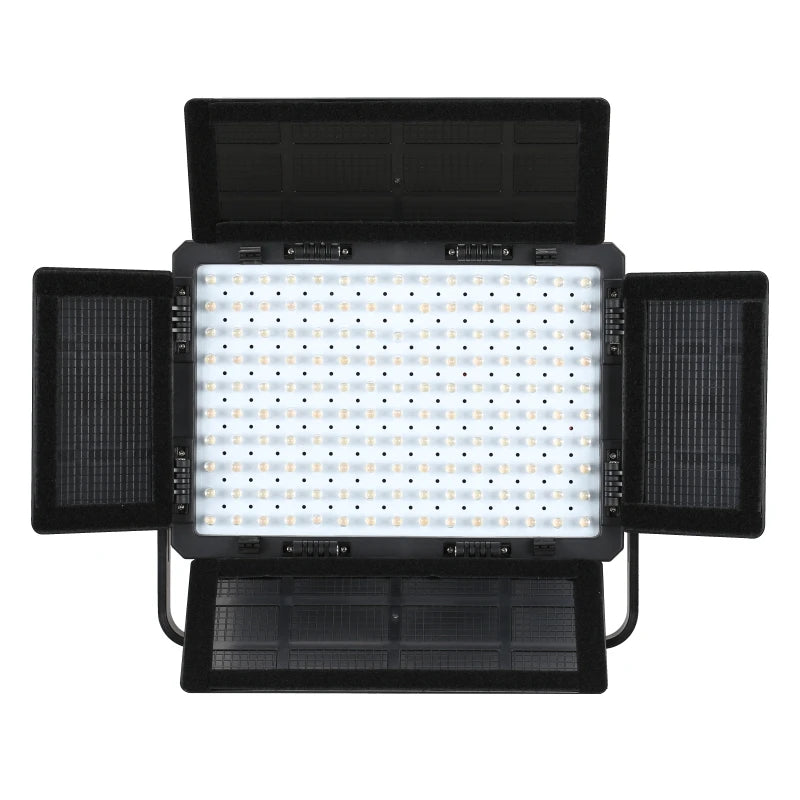 Falconeyes 36W LED Studio Light With LCD Screen LP-600TD*2+75W Professional Video Light LP-1505TD Photography Equipment Kit Set