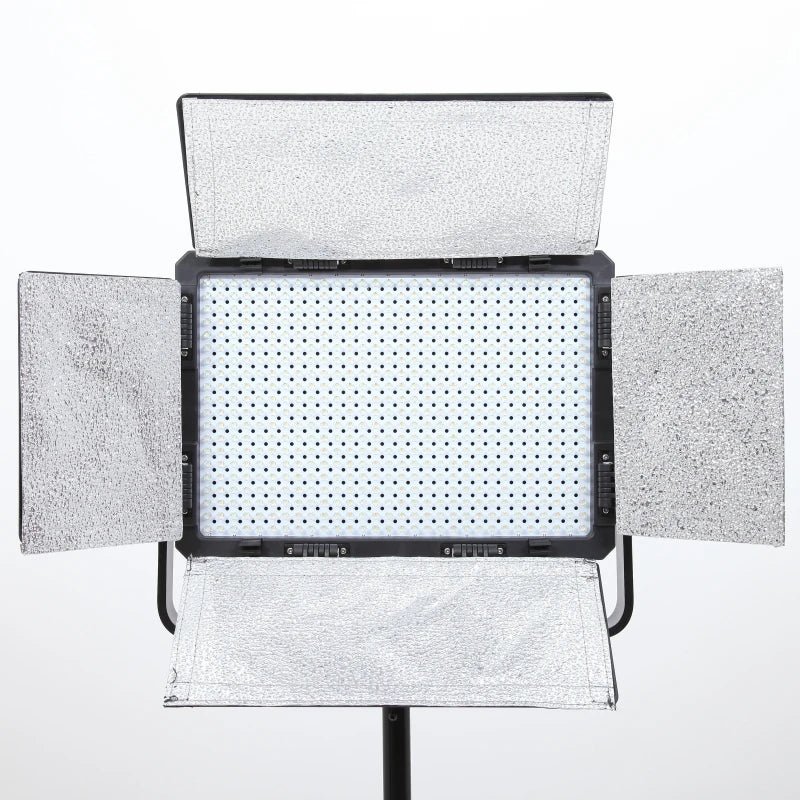 Falconeyes 36W LED Studio Light With LCD Screen LP-600TD*2+75W Professional Video Light LP-1505TD Photography Equipment Kit Set