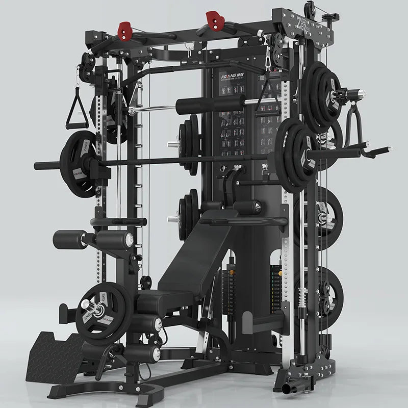 Fitness equipment, household comprehensive trainer, outdoor deep squat gantry combination trainer