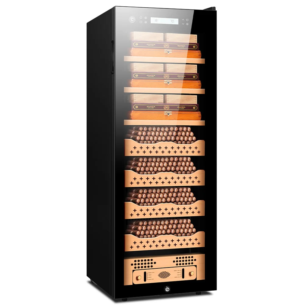 Fk-268c Cigar Cabinet Intelligent Humidor Wi-Fi Constant Temperature and Humidity Household Compression Cabinet Cigar and Wine