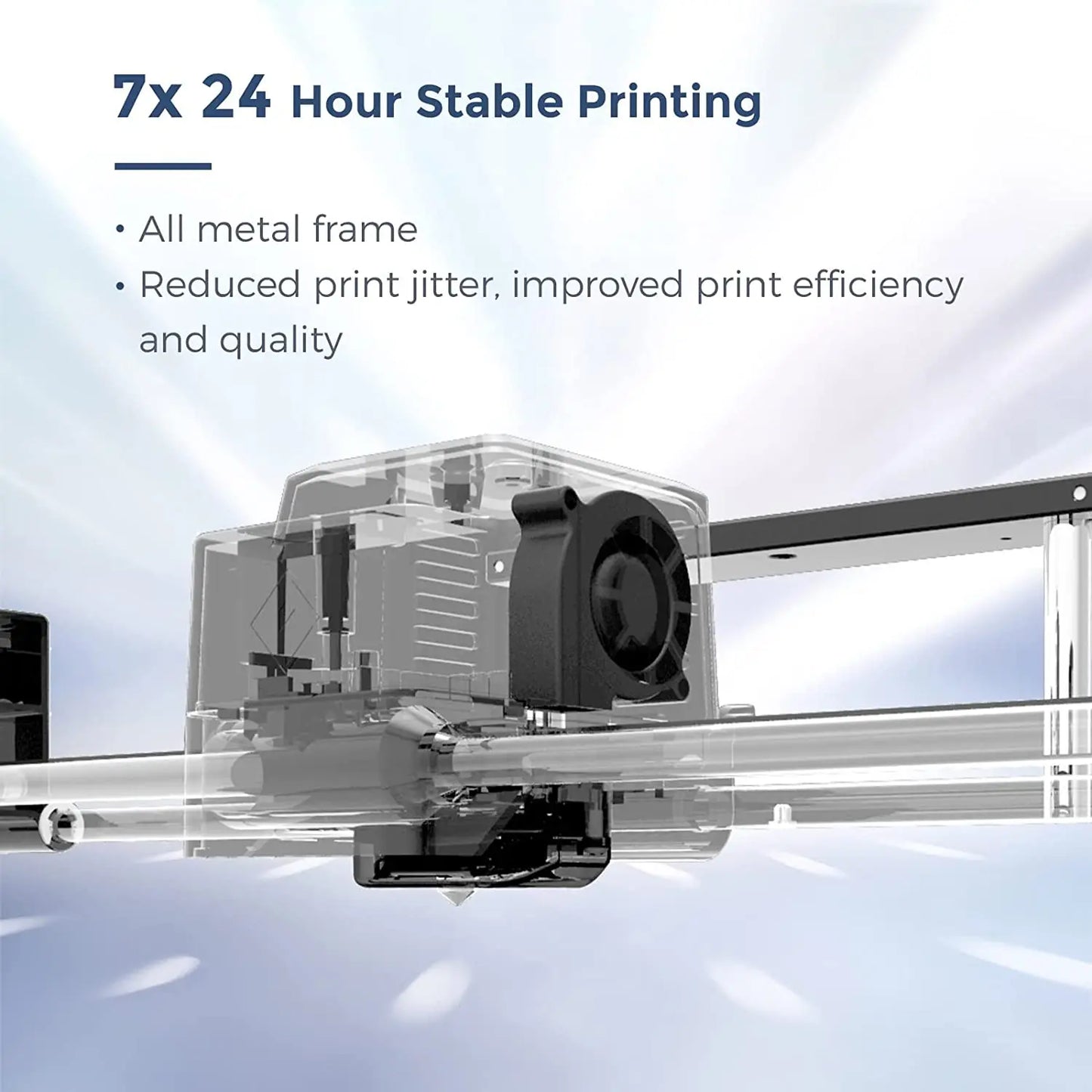 Flashforge Guider II 2 Intelligent Industrial Grade 3D Printer Auto Leveling Wireless Resume Printing Large Size 280*250*300mm