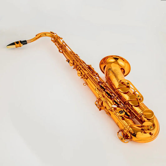French manufacturing Custom Mark VI Saxophone High Quality Tenor Saxophone Coffee color copper Brass With mouthpiece