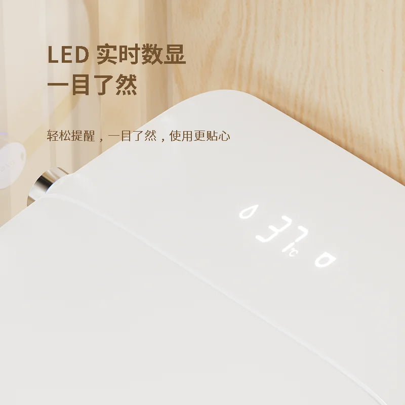 Full-automatic instant heating type water temperature adjustable seat cushion heating intelligent toilet for home hotel