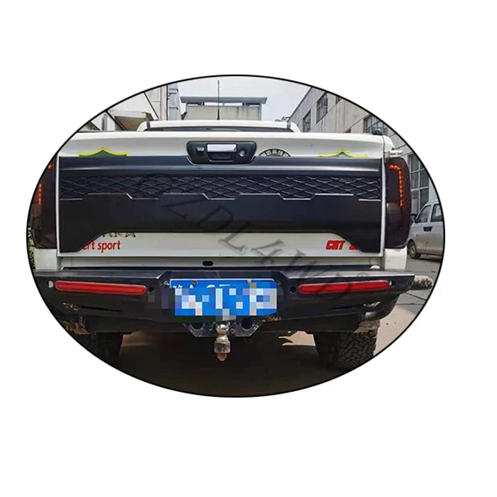 GZDL4WD Pick Up Truck Accessories Steel Bumper For Np300 2015-2022 Bull Bar Bumper Auto Body System