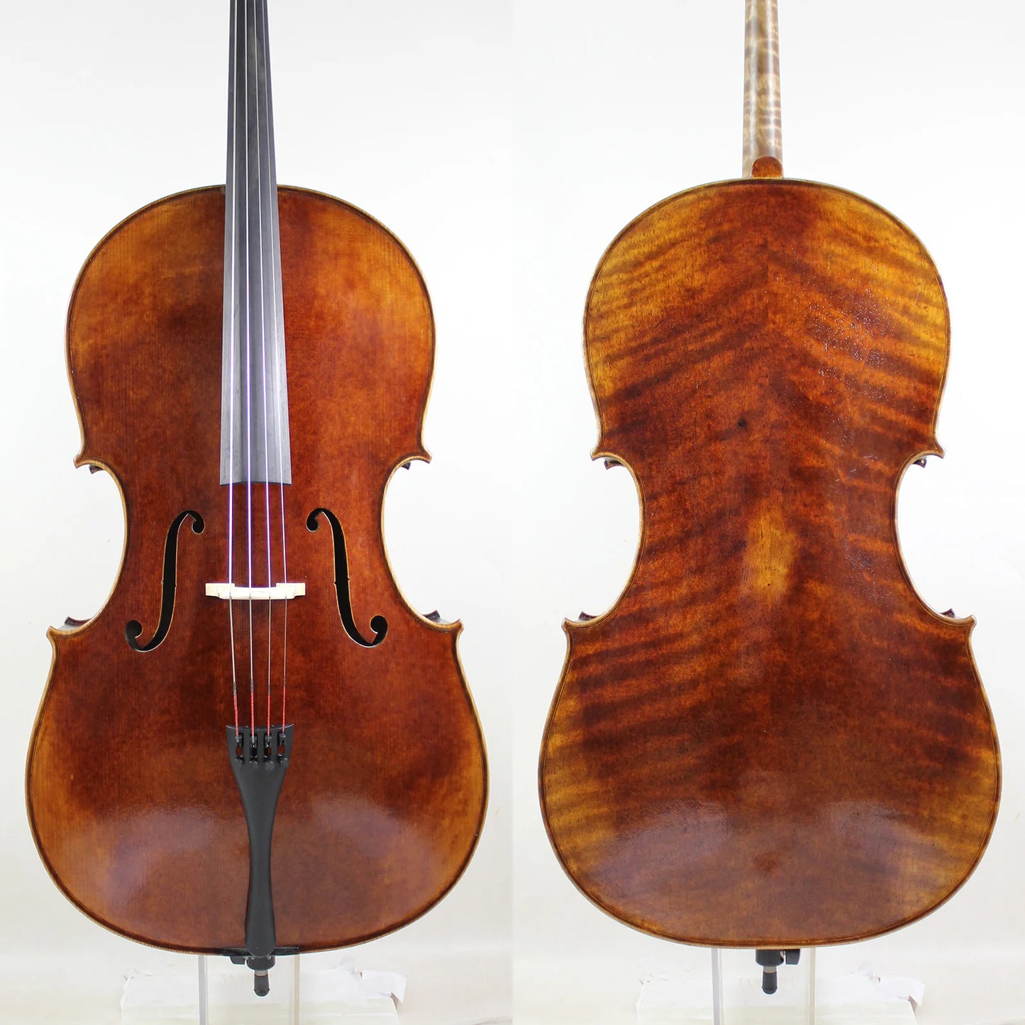 MMOOKA German Oil antique !A "Montagnana " Copy 4/4 Cello,Wide body