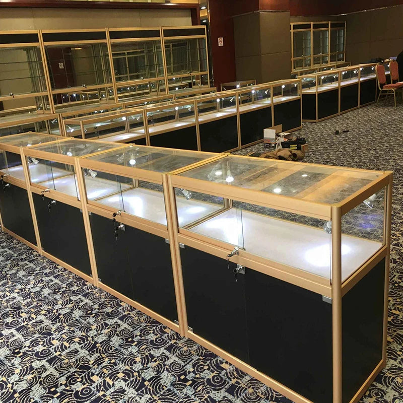 Glass Display Cabinet Model Sample Trophy Hand held Display Cabinet Jewelry Cigarette Cabinet Jewelry Counter Display Cabinet