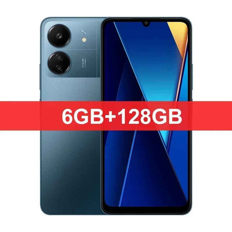 Global Version Xiaomi POCO C65 Smartphone NFC Helio G85 Low Blue Light 6.74 Inch IPS LCD Screen 90HZ Refresh Rate 18W Charging