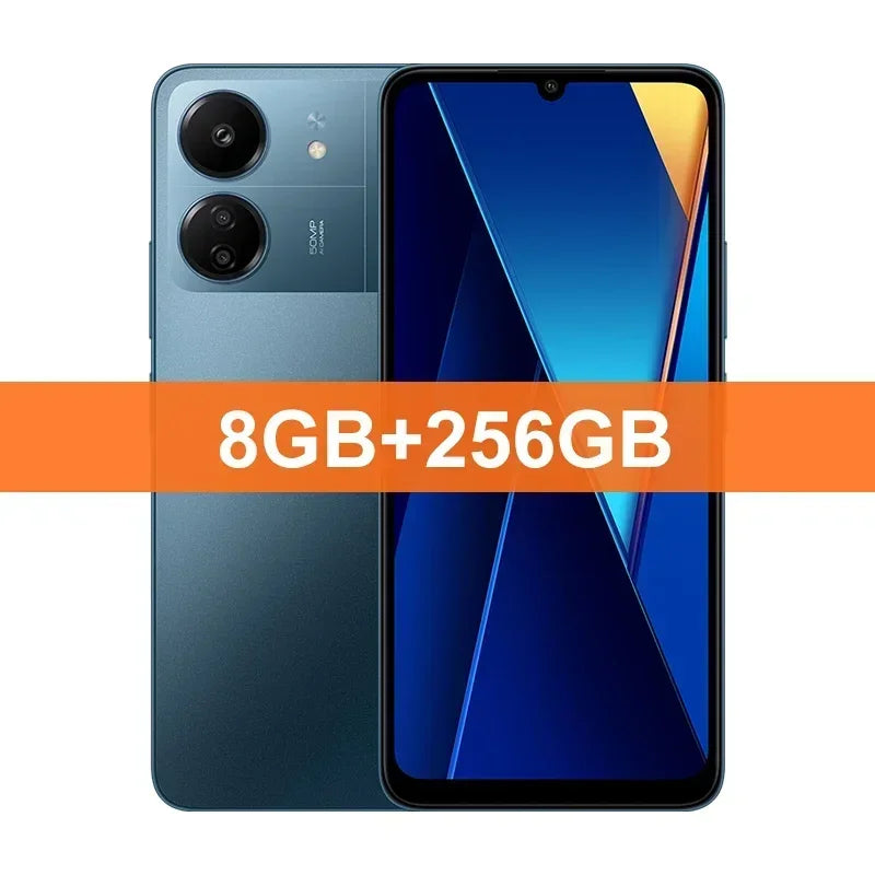 Global Version Xiaomi POCO C65 Smartphone NFC Helio G85 Low Blue Light 6.74 Inch IPS LCD Screen 90HZ Refresh Rate 18W Charging