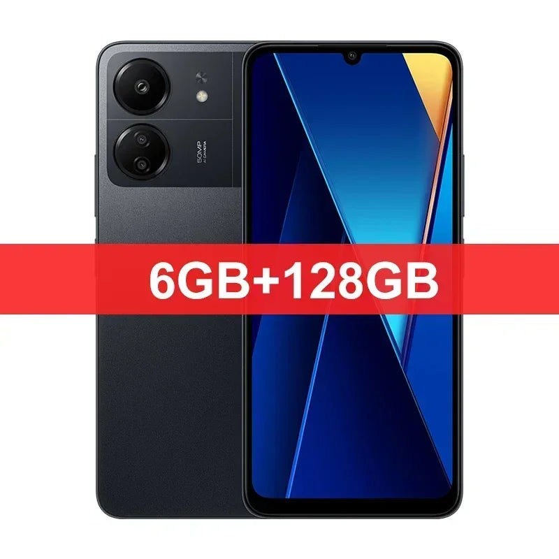 Global Version Xiaomi POCO C65 Smartphone NFC Helio G85 Low Blue Light 6.74 Inch IPS LCD Screen 90HZ Refresh Rate 18W Charging