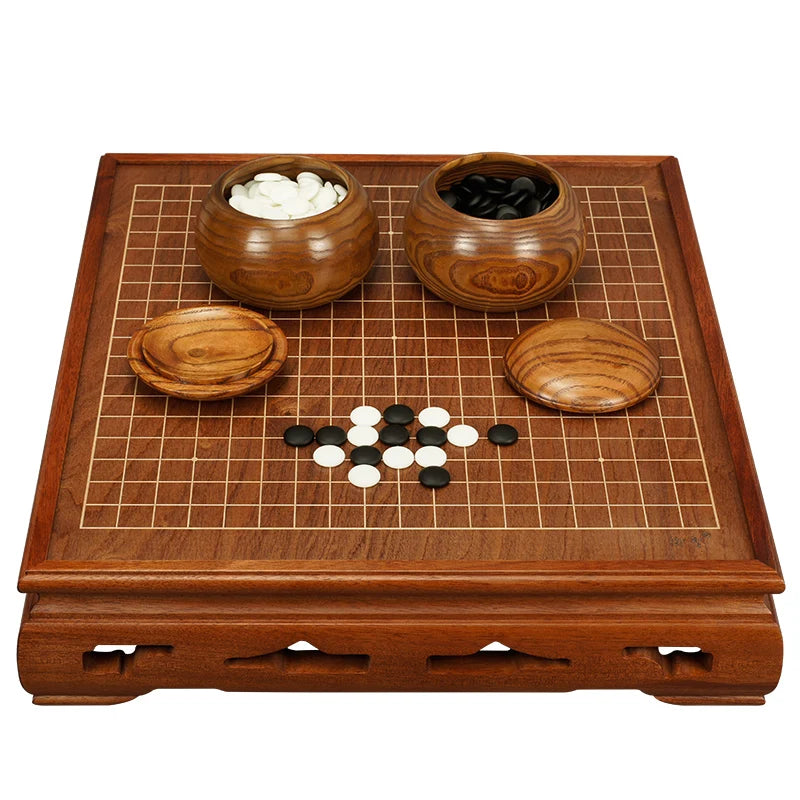 Go board set jade high grade Yunzi Weiqi natural stone solid wood go board wooden go table