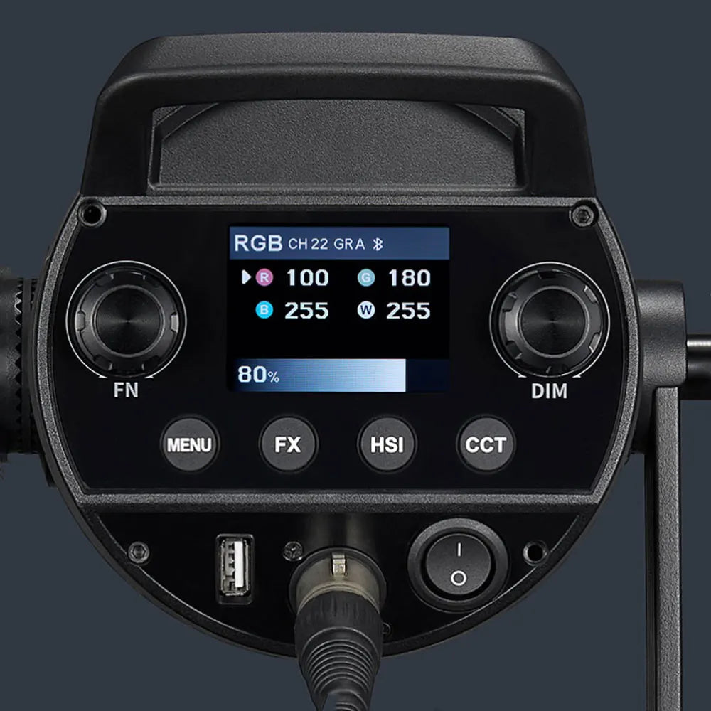 Godox SZ300R LED Video Light Professional RGB Fill Lamp for Photography Studio Accessories Live 2500-10000K Light Body Control