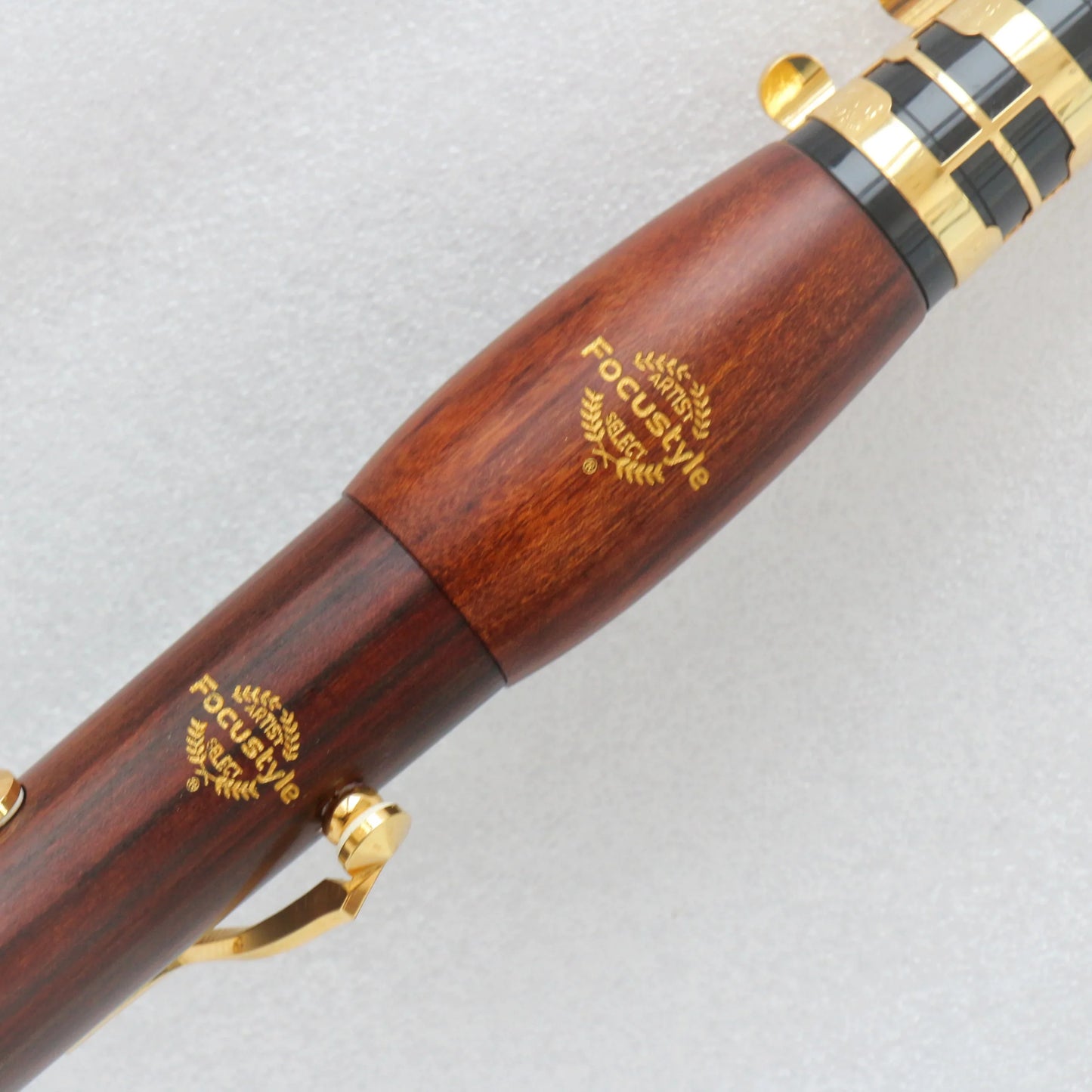 Good quality rosewood clarinet Germany system 18keys clarinet musical instrument professional Gold key clarinet