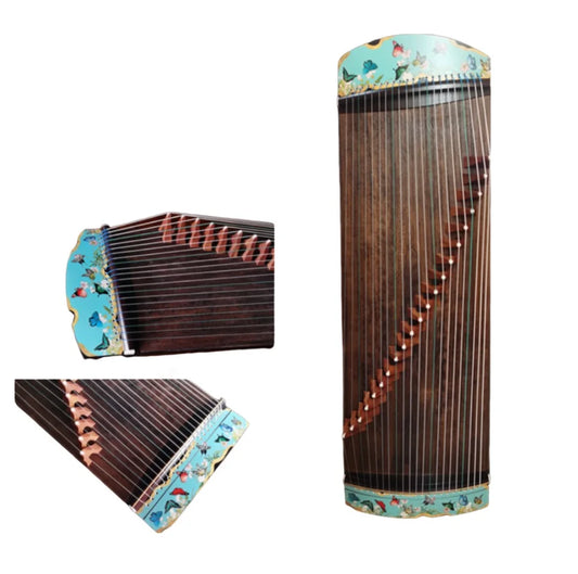 Guzheng 1M Butterfly pattern Professional performance Chinese stringed instruments
