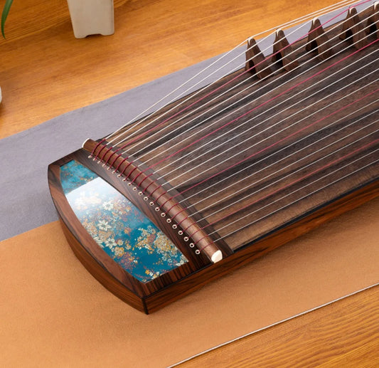 Guzheng Embroidery 135cm 21 strings Chinese string instruments