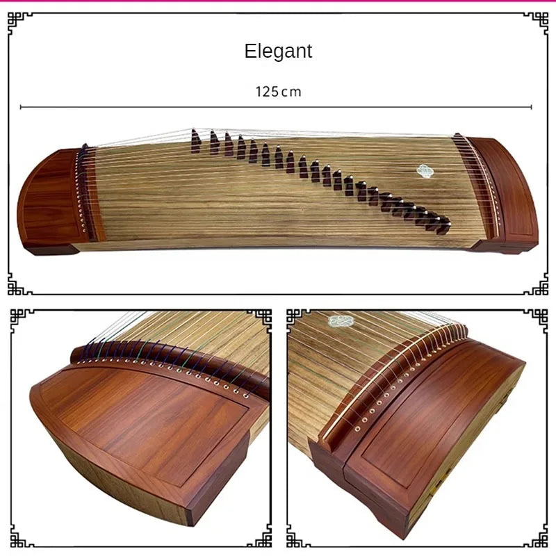Guzheng Instrument Wooden Musical instruments Kids 21-string Mini Chinese Guzheng 1 M Professional Guqin Instrument Accessories