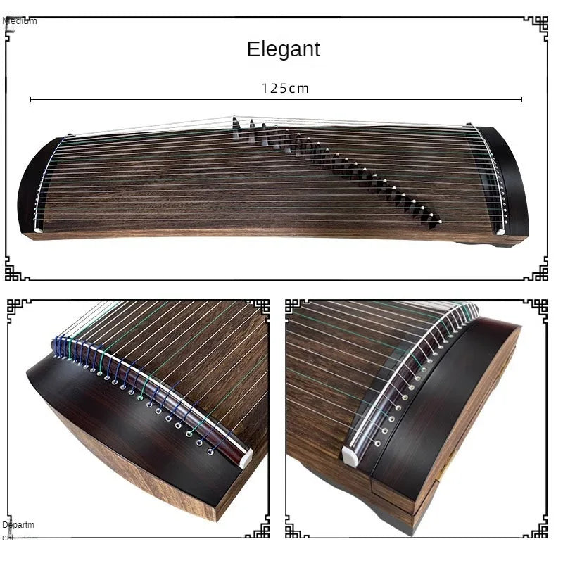 Guzheng Instrument Wooden Musical instruments Kids 21-string Mini Chinese Guzheng 1 M Professional Guqin Instrument Accessories