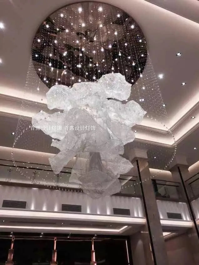 Living room art chandelier hotel lobby corridor duplex building villa conference room sales office shopping mall jewelry store