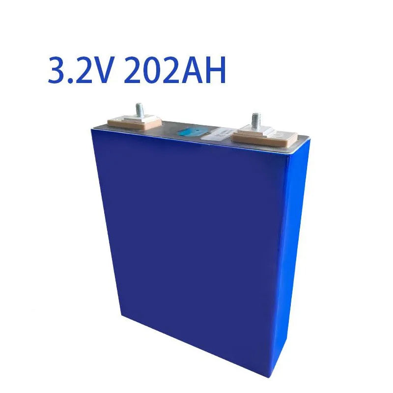 48pcs lifepo4 3.2v 202Ah  lithium battery for diy 72v 200Ah House hold electric supplies AGV Electric vehicle inverter RV