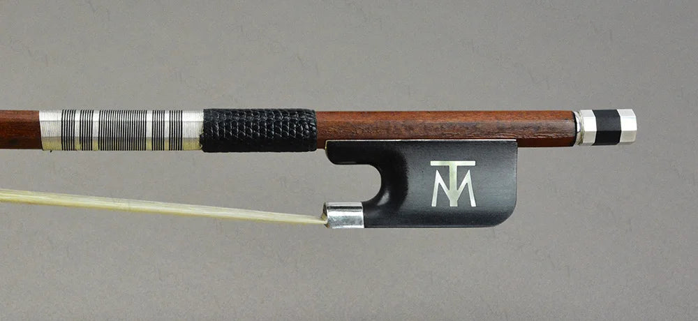 MMOOKA 4/4 Size Antique Fine Pernambuco Cello Bow Old Strong Stick Clear Tone ACTUAL BOW No.3