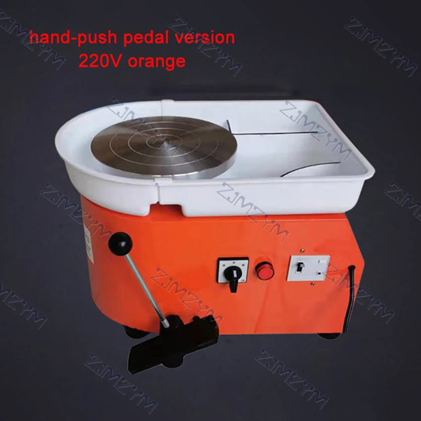 MMOOKA MMOOKA 350W Electric Pottery Wheels Machine Adjustable Ceramic Pottery Wheel With Pedal Pottery Forming Machine Art Craft DIY Clay ToolMMOOKA.COM
