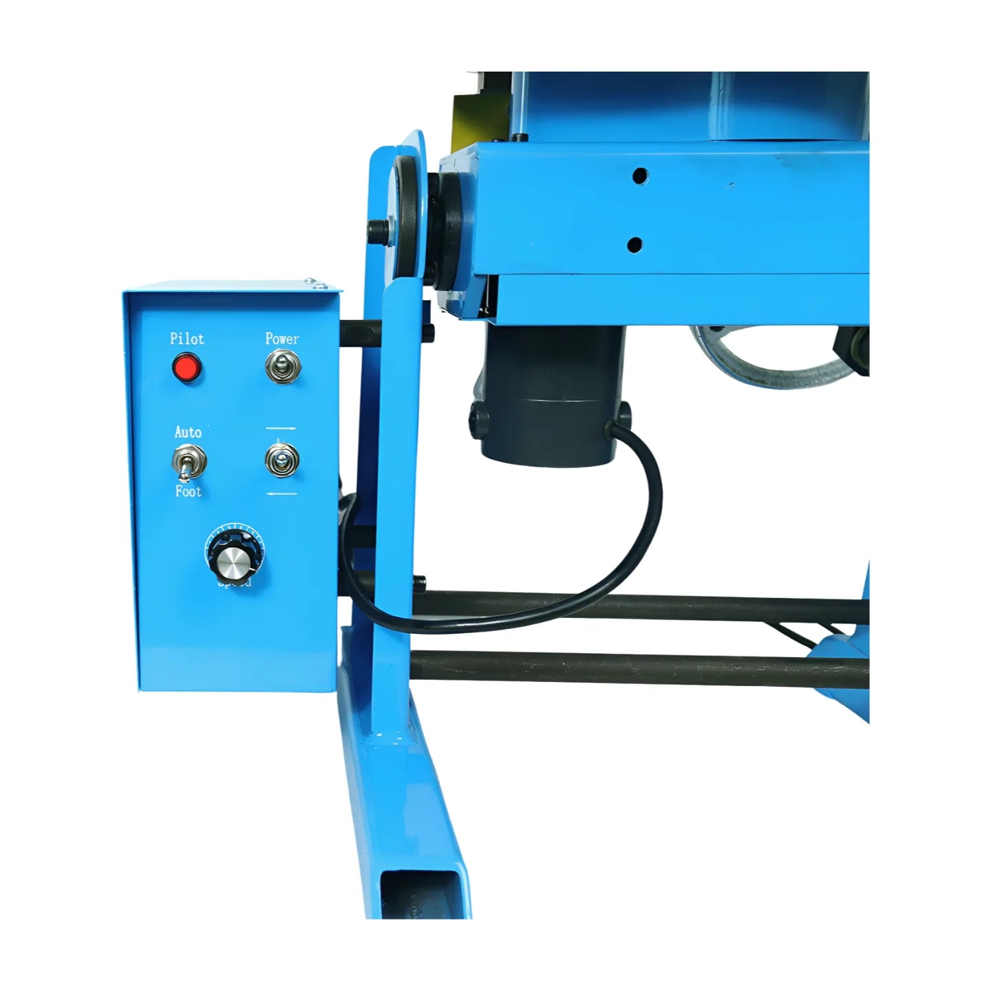 HD-50 50KG Welding Positioner Turntable Equipment Welding Rotator Rotary Welding Table for Circle Pipe Workpiece without Chuck