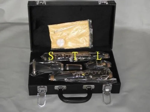 Excellent clarinet Bb Ebony 19 KEYS good technique