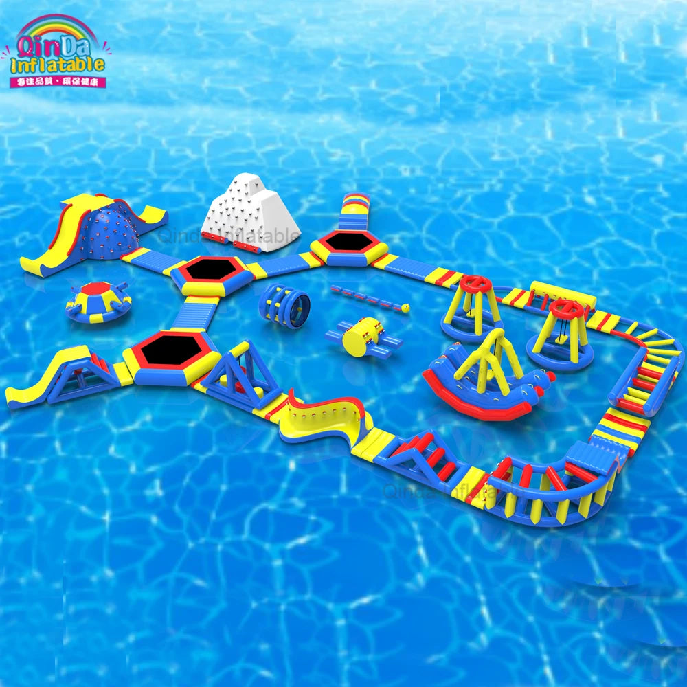 Water Park Game Inflatable Obstacle Course High Quality Inflatable Aqua Park